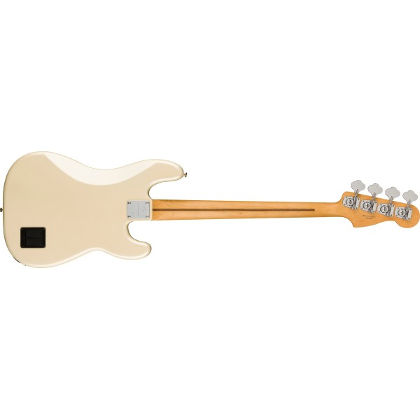 Fender Player Plus Precision Bass, Left-Hand, Pau Ferro Fingerboard, Olympic Pearl