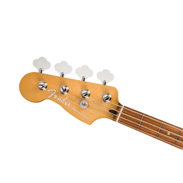 Fender Player Plus Precision Bass, Left-Hand, Pau Ferro Fingerboard, 3-Color Sunburst