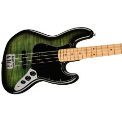 Fender Dealer Exclusive Player Jazz Bass Plus Top, Maple Fingerboard, Green Burst