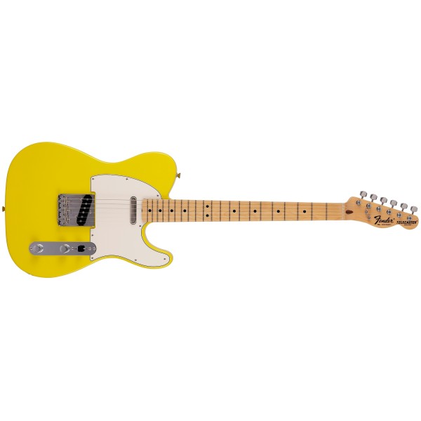 Fender Made in Japan Limited International Color Telecaster, Maple Fingerboard, Monaco Yellow