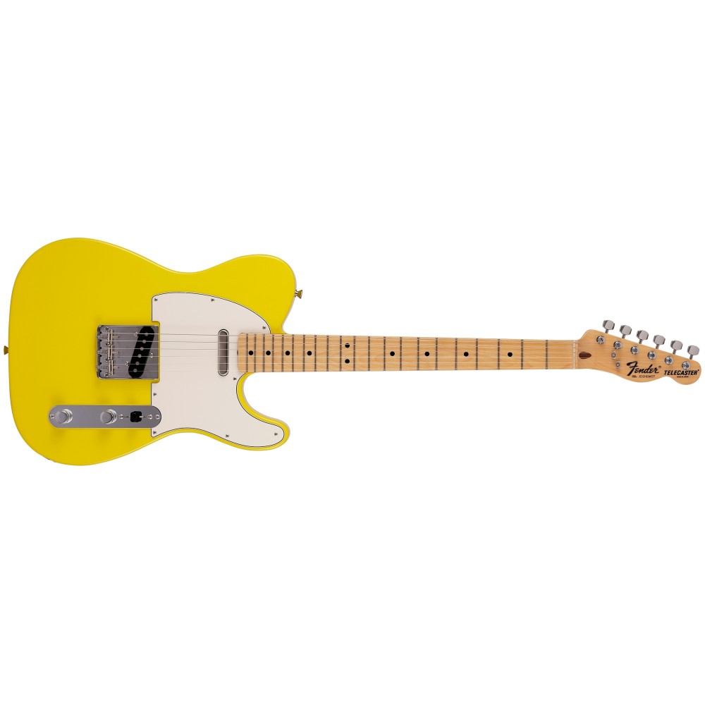 Fender Made in Japan Limited International Color Telecaster, Maple Fingerboard, Monaco Yellow