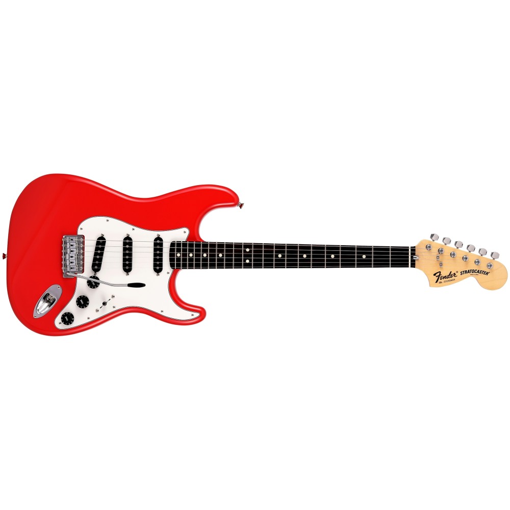 Fender Made in Japan Limited International Color Stratocaster, Rosewood Fingerboard, Morocco Red