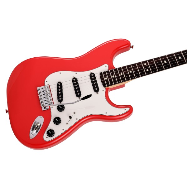 Fender Made in Japan Limited International Color Stratocaster, Rosewood Fingerboard, Morocco Red