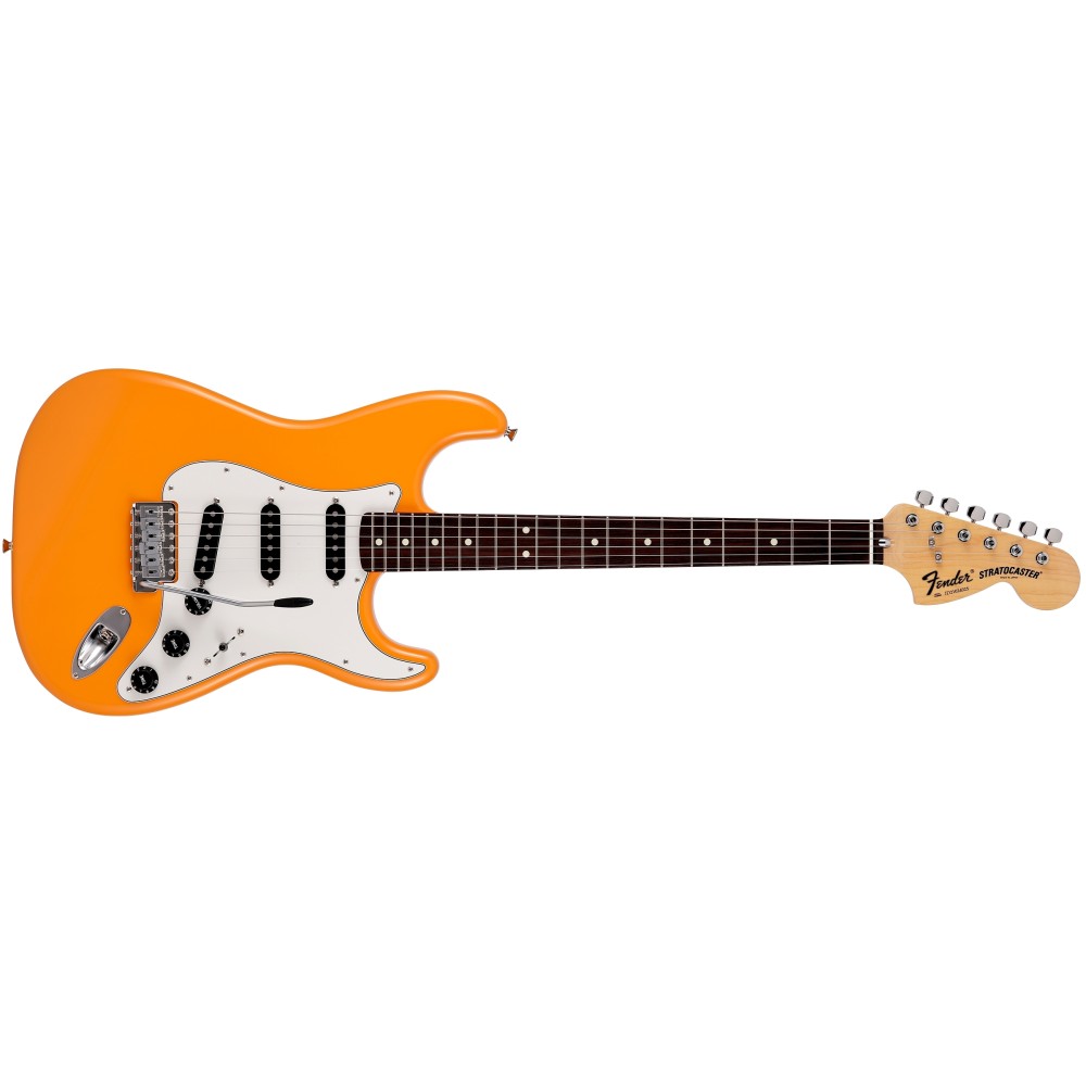 Fender Made in Japan Limited International Color Stratocaster, Rosewood Fingerboard, Capri Orange