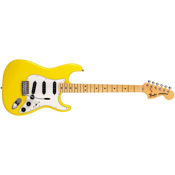 Fender Made in Japan Limited International Color Stratocaster, Maple Fingerboard, Monaco Yellow