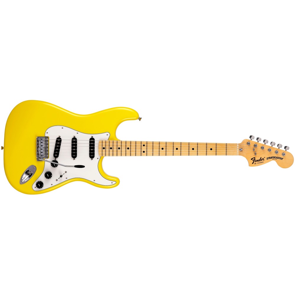 Fender Made in Japan Limited International Color Stratocaster, Maple Fingerboard, Monaco Yellow