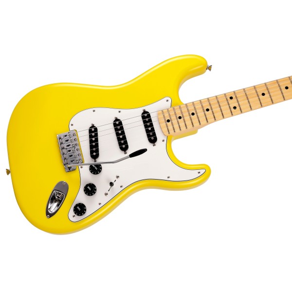 Fender Made in Japan Limited International Color Stratocaster, Maple Fingerboard, Monaco Yellow