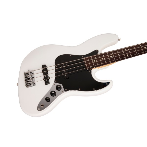 Fender Made in Japan Hybrid II Jazz Bass, Rosewood Fingerboard, Arctic White