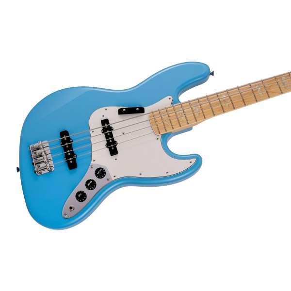 Fender Made in Japan Limited International Color Jazz Bass, Maple Fingerboard, Maui Blue