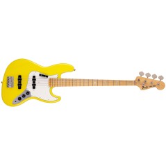 Fender Made in Japan Limited International Color Jazz Bass, Maple Fingerboard, Monaco Yellow