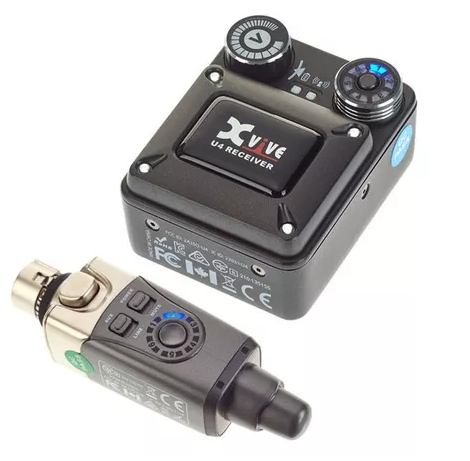 Xvive Technology XVIVE U4 In-Ear Monitor Wireless System - KIT CON TRASMETTITORE E RICEVITORE WIRELESS PER IN-EAR MONITOR