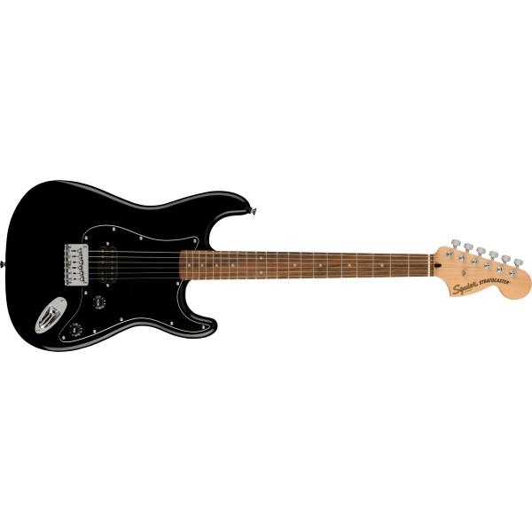 Squier FSR Affinity Series Stratocaster H HT, Laurel Fingerboard, Black Pickguard, Black