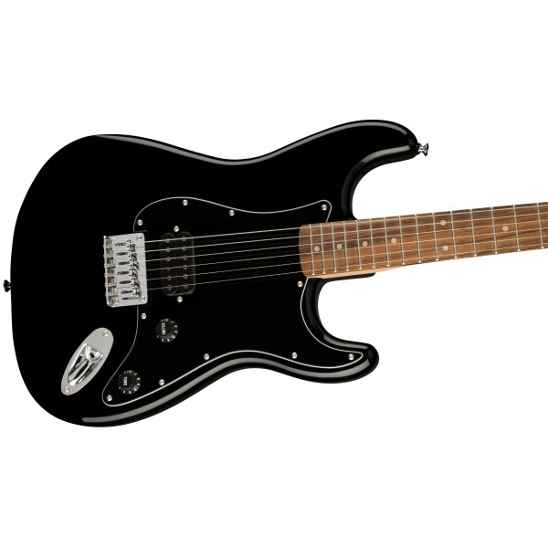 Squier FSR Affinity Series Stratocaster H HT, Laurel Fingerboard, Black Pickguard, Black