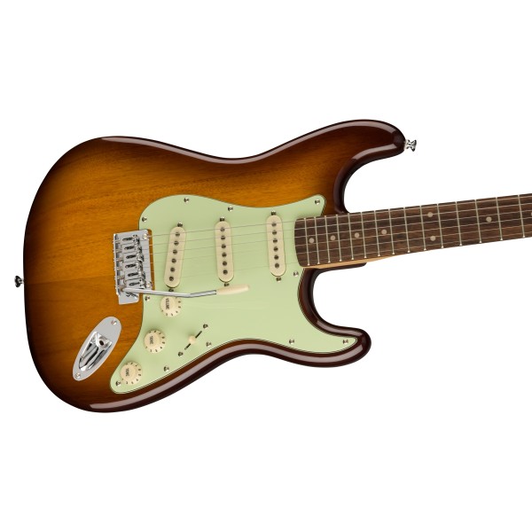 Squier FSR Affinity Series Stratocaster, Laurel Fingerboard, Mint Pickguard, Honey Burst