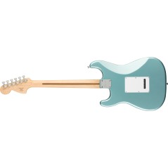 Squier FSR Affinity Series Stratocaster HSS, Laurel Fingerboard, White Pickguard, Ice Blue Metallic