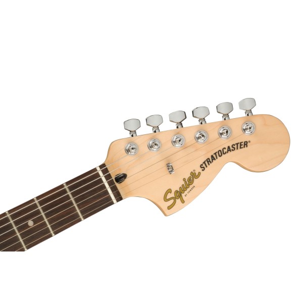 Squier FSR Affinity Series Stratocaster HSS, Laurel Fingerboard, White Pickguard, Ice Blue Metallic