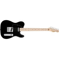 Squier FSR Affinity Series Telecaster, Maple Fingerboard, Black Pickguard, Black