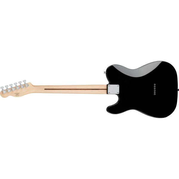 Squier FSR Affinity Series Telecaster, Maple Fingerboard, Black Pickguard, Black