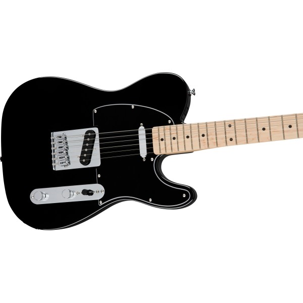 Squier FSR Affinity Series Telecaster, Maple Fingerboard, Black Pickguard, Black