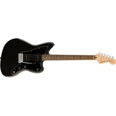 Squier FSR Affinity Series Jazzmaster, Laurel Fingerboard, Black Pickguard, Metallic Black