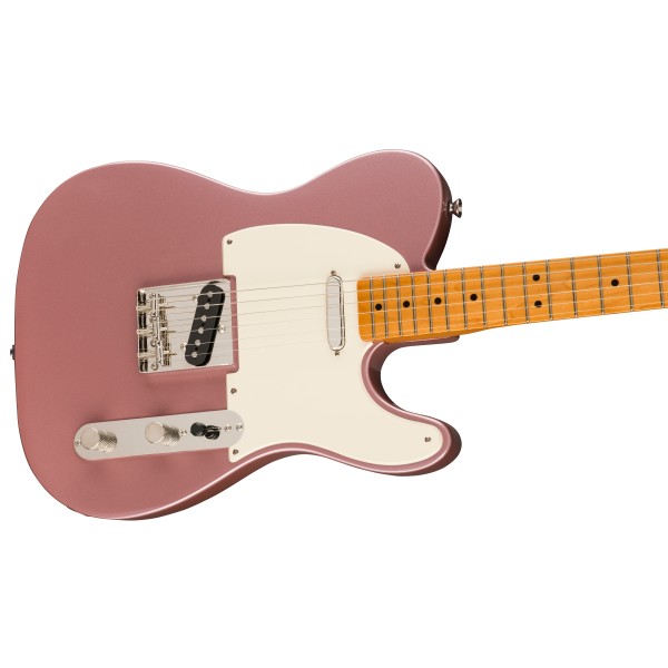 Squier FSR Classic Vibe '50s Telecaster, Maple Fingerboard, Parchment Pickguard, Burgundy Mist