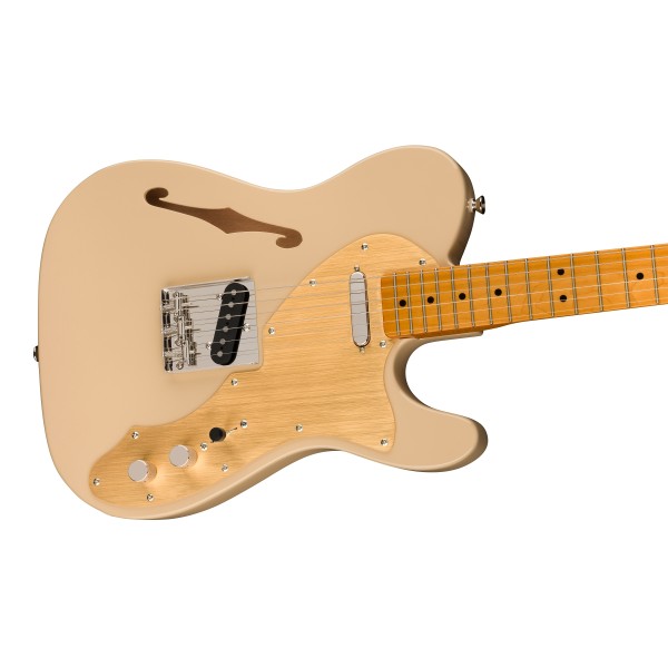 Squier FSR Classic Vibe '60s Telecaster Thinline, Maple Fingerboard, Gold Anodized Pickguard, Desert Sand