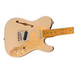 Squier FSR Classic Vibe '60s Telecaster Thinline, Maple Fingerboard, Gold Anodized Pickguard, Desert Sand