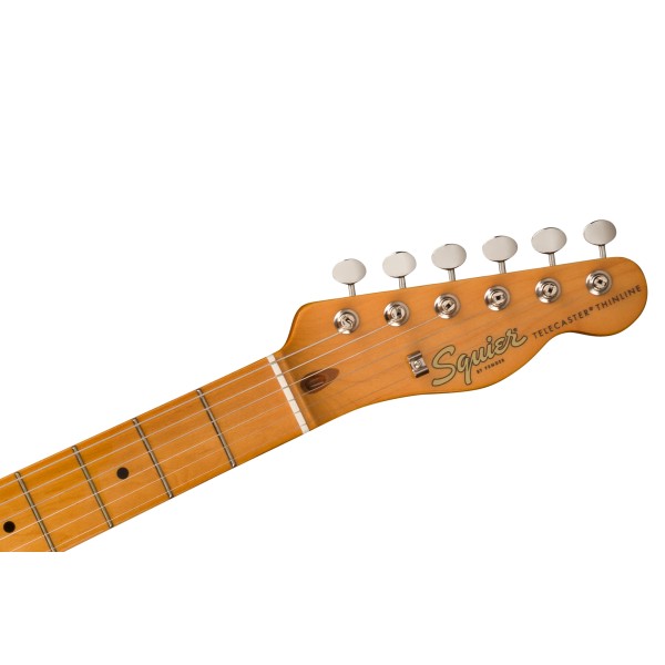 Squier FSR Classic Vibe '60s Telecaster Thinline, Maple Fingerboard, Gold Anodized Pickguard, Desert Sand