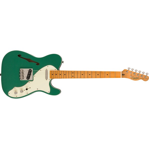 Squier FSR Classic Vibe '60s Telecaster Thinline, Maple Fingerboard, Parchment Pickguard, Sherwood Green