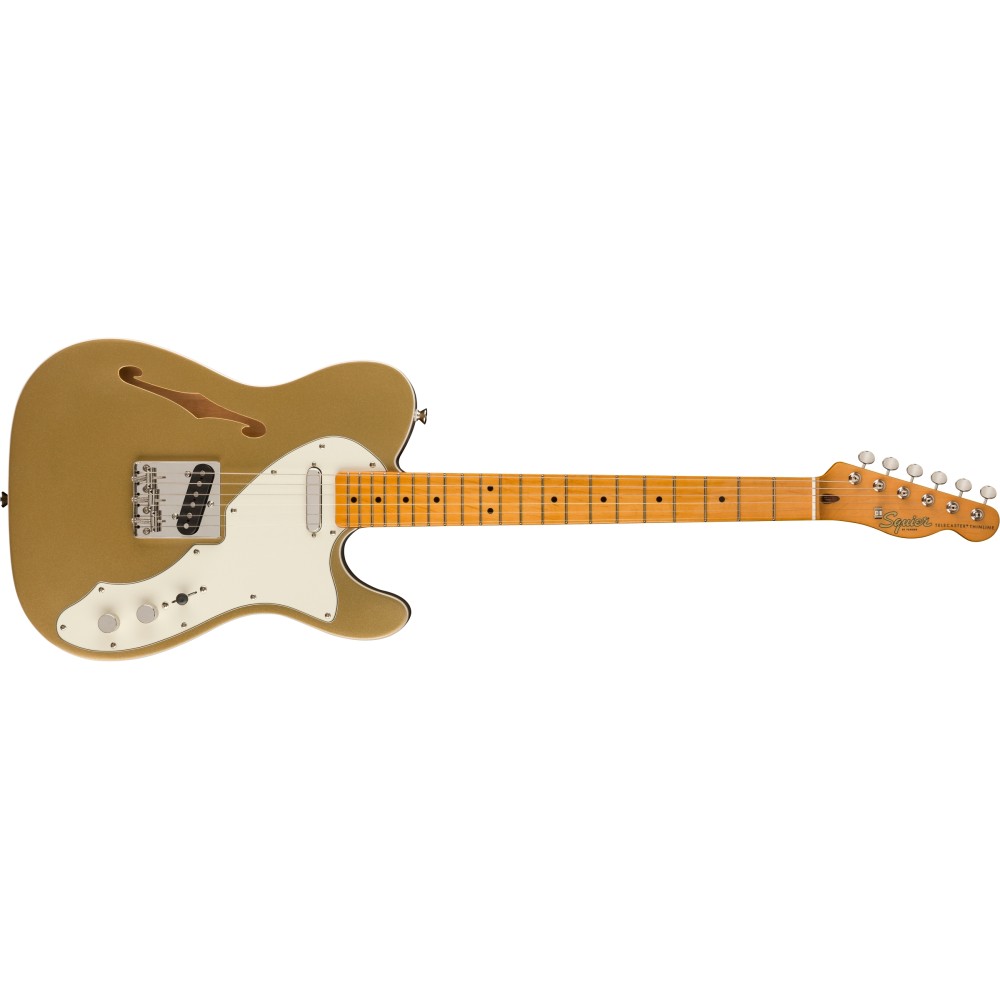 Squier FSR Classic Vibe '60s Telecaster Thinline, Maple Fingerboard, Parchment Pickguard, Aztec Gold