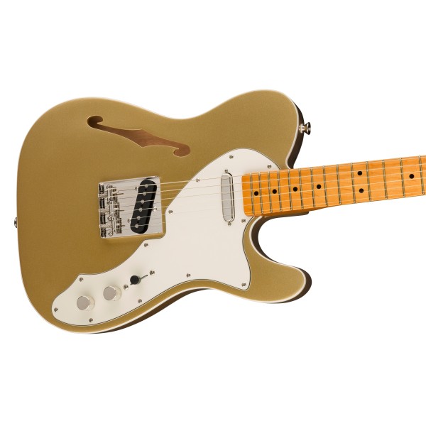 Squier FSR Classic Vibe '60s Telecaster Thinline, Maple Fingerboard, Parchment Pickguard, Aztec Gold