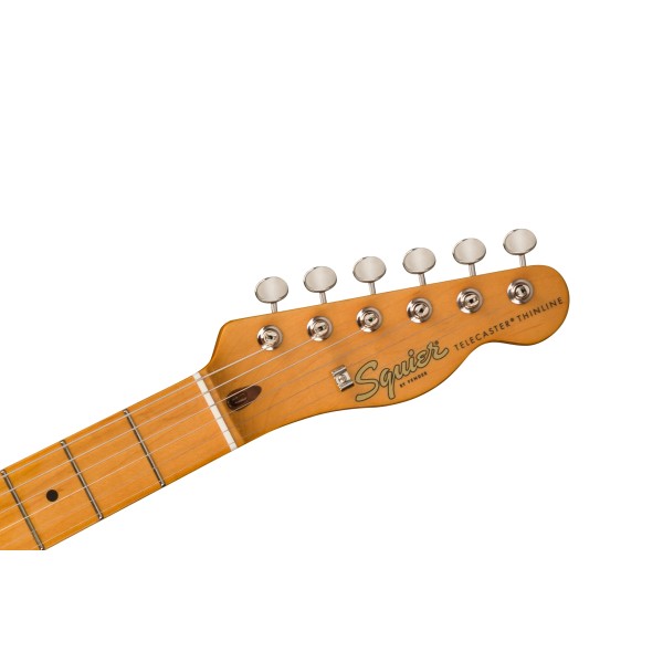 Squier FSR Classic Vibe '60s Telecaster Thinline, Maple Fingerboard, Parchment Pickguard, Aztec Gold