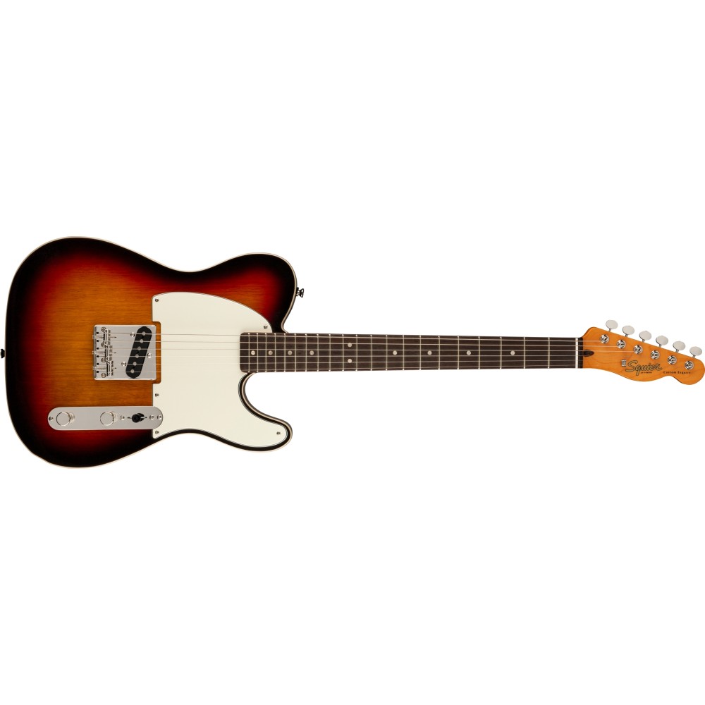 Squier FSR Classic Vibe '60s Custom Esquire, Laurel Fingerboard, Parchment Pickguard, 3-Color Sunburst