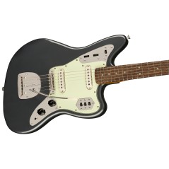 Squier FSR Classic Vibe '60s Jaguar, Laurel Fingerboard, Mint Pickguard, Matching Headstock, Charcoal Frost Metallic