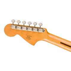 Squier FSR Classic Vibe '60s Jaguar, Laurel Fingerboard, Tortoiseshell Pickguard, Matching Headstock, Silver Sparkle