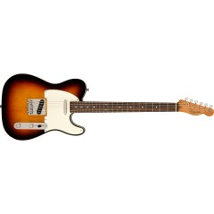 Squier Classic Vibe Baritone Custom Telecaster, Laurel Fingerboard, Parchment Pickguard, 3-Color Sunburst