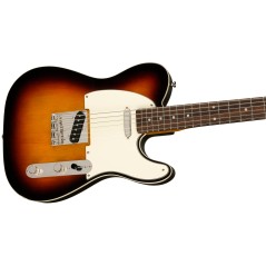 Squier Classic Vibe Baritone Custom Telecaster, Laurel Fingerboard, Parchment Pickguard, 3-Color Sunburst