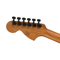 Squier FSR Contemporary Stratocaster Special, Roasted Maple Fingerboard, Parchment Pickguard, Daphne Blue