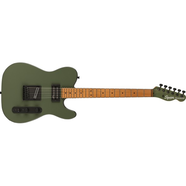 Squier FSR Contemporary Telecaster RH, Roasted Maple Fingerboard, Olive