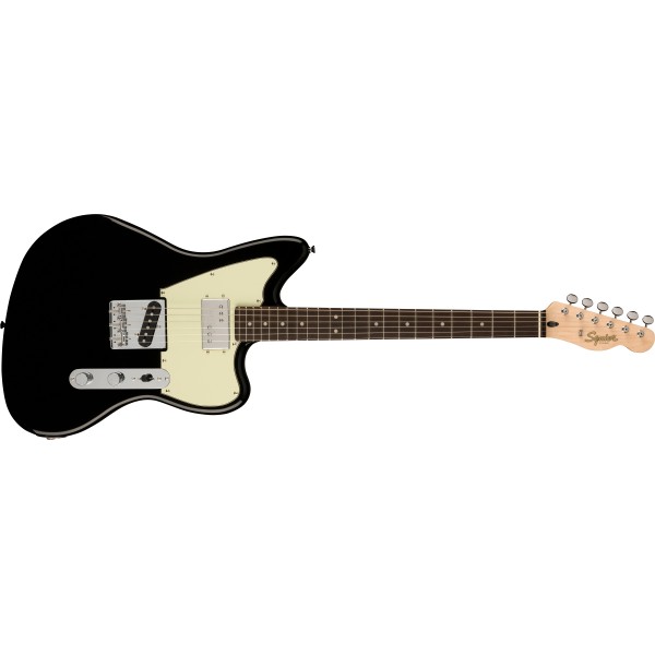 Squier FSR Paranormal Offset Telecaster SH, Laurel Fingerboard, Mint Pickguard, Black