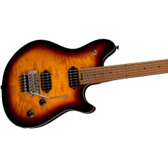 EVH Wolfgang WG Standard QM, Baked Maple Fingerboard, 3-Color Sunburst