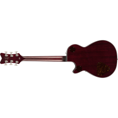 Gretsch G6134TFM-NH Nigel Hendroff Signature Penguin, Ebony Fingerboard, Dark Cherry Metallic Flame