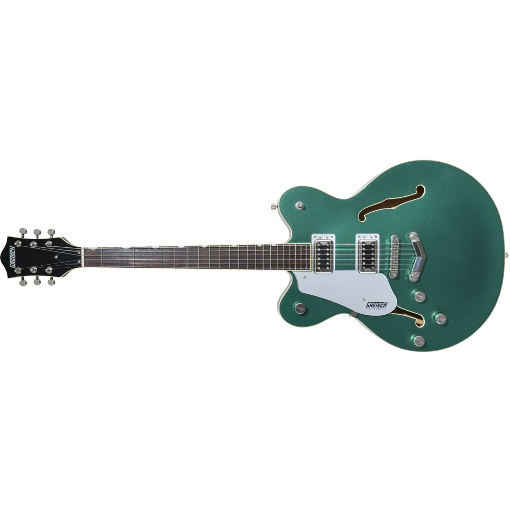 Gretsch G5622LH Electromatic Center Block Double-Cut with V-Stoptail, Left-Handed, Laurel Fingerboard, Georgia Green