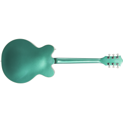 Gretsch G5622LH Electromatic Center Block Double-Cut with V-Stoptail, Left-Handed, Laurel Fingerboard, Georgia Green