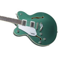 Gretsch G5622LH Electromatic Center Block Double-Cut with V-Stoptail, Left-Handed, Laurel Fingerboard, Georgia Green