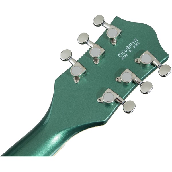 Gretsch G5622LH Electromatic Center Block Double-Cut with V-Stoptail, Left-Handed, Laurel Fingerboard, Georgia Green