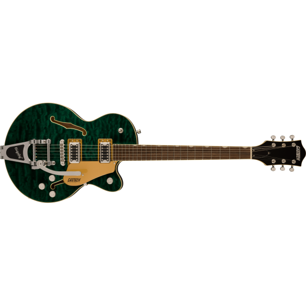 Gretsch G5655T-QM Electromatic Center Block Jr. Single-Cut Quilted Maple with Bigsby, Mariana
