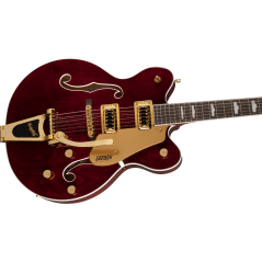 Gretsch G5422TG Electromatic Classic Hollow Body Double-Cut with Bigsby and Gold Hardware, Laurel Fingerboard, Walnut Stain