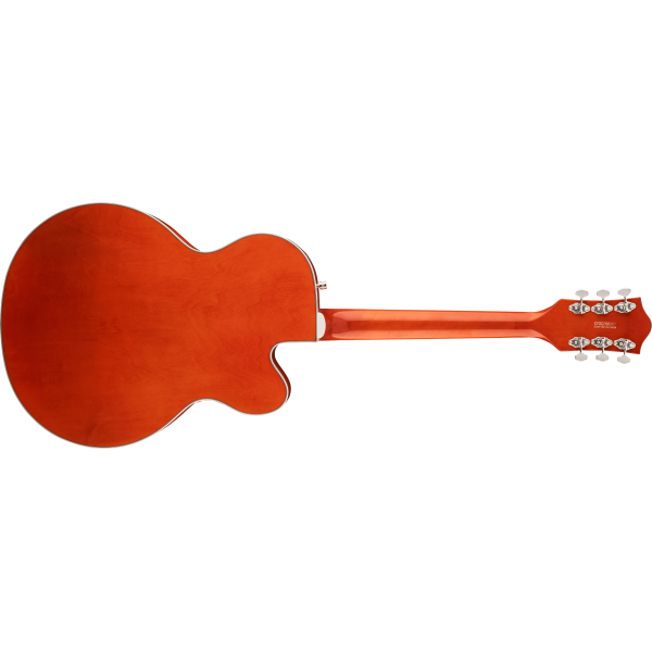 Gretsch G5420LH Electromatic Classic Hollow Body Single-Cut, Left-Handed, Laurel Fingerboard, Orange Stain