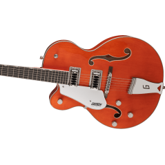 Gretsch G5420LH Electromatic Classic Hollow Body Single-Cut, Left-Handed, Laurel Fingerboard, Orange Stain